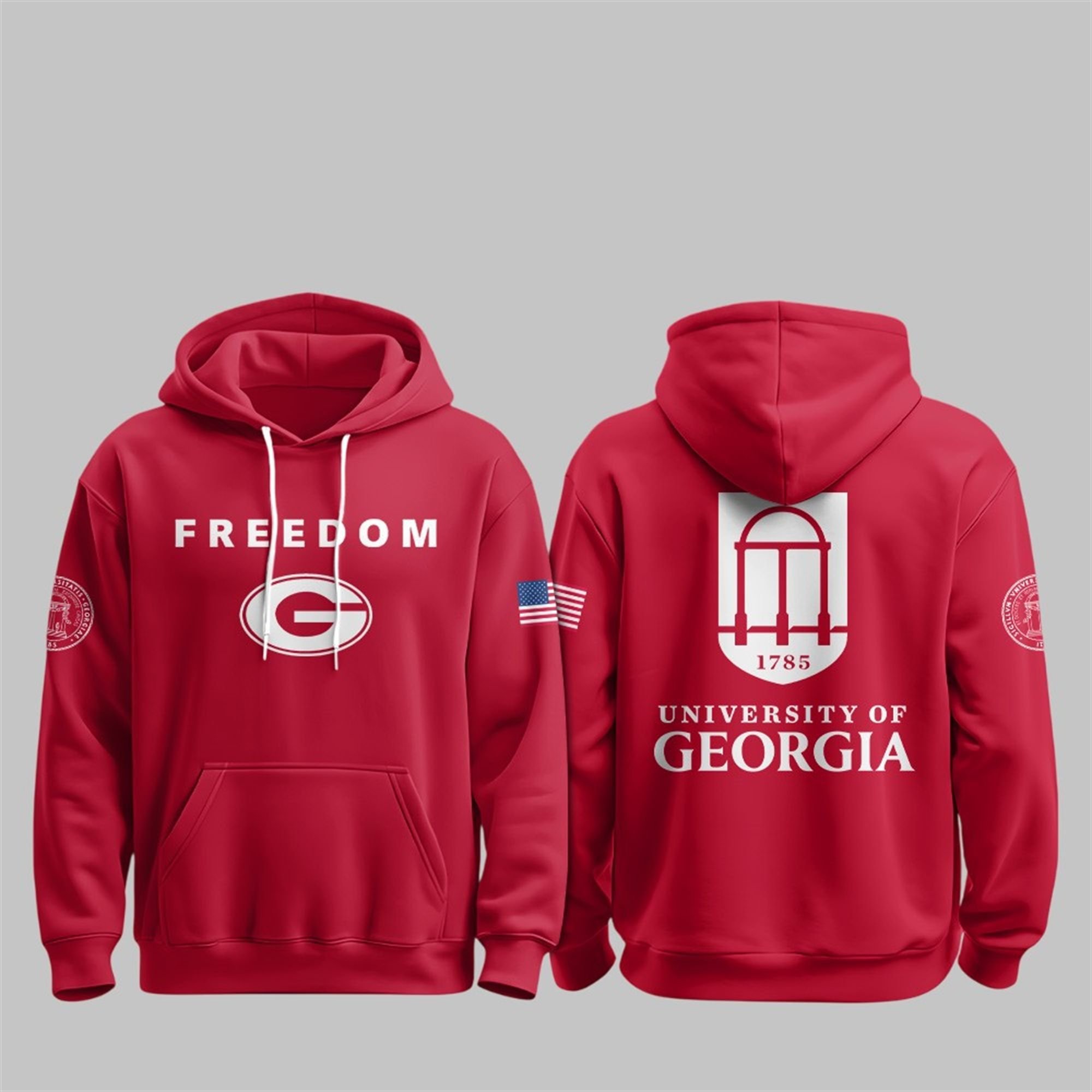 Freedom 1785 University Of Georgia Shirt 4 4 0 Freedom 1785 University Of Georgia Hoodie
