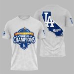 2025 LA Dodgers Win World Series Back To Back Shirt