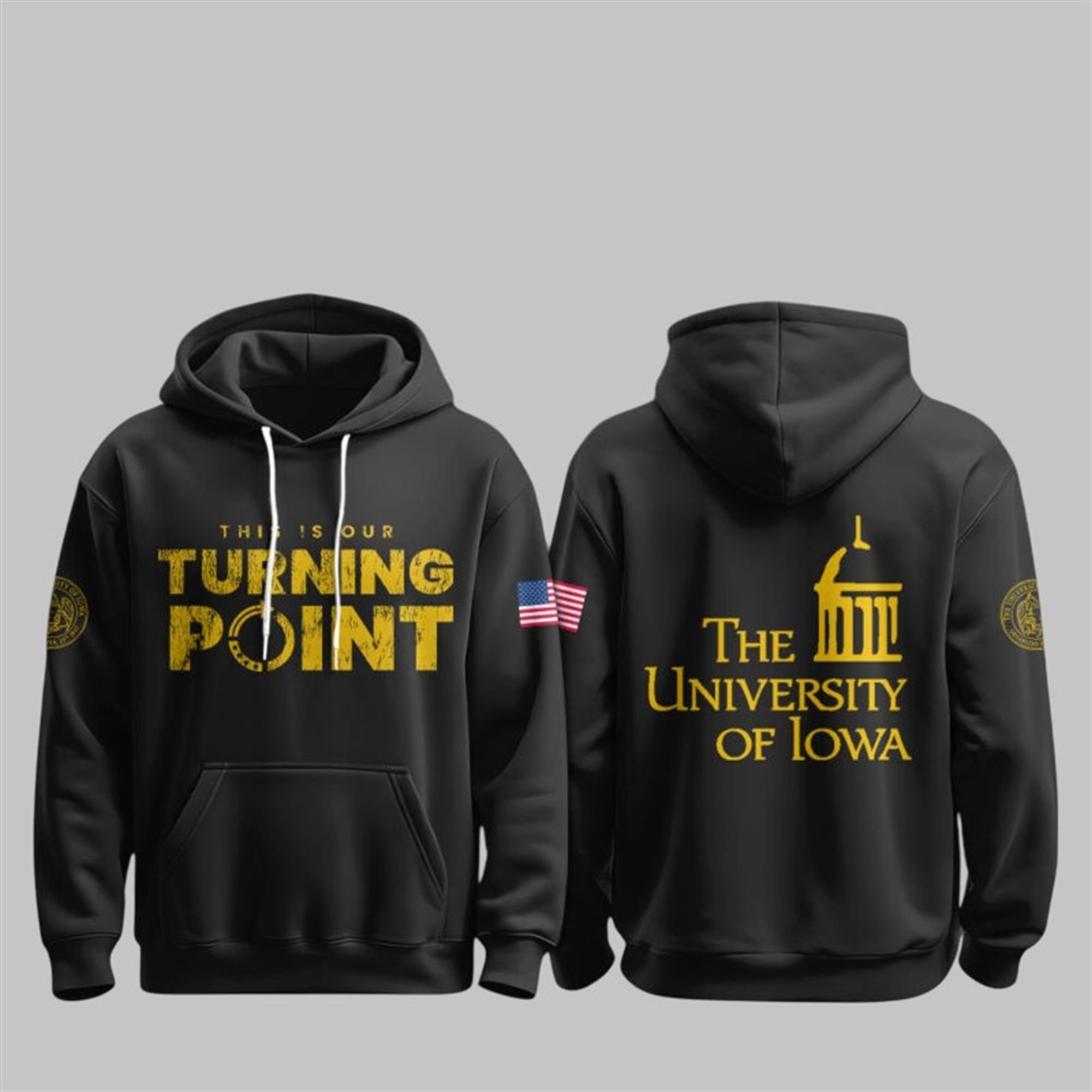 2025 This Is Turning Point The University Of Iowa Shirt 4 4 2025 This Is Turning Point The University Of Iowa Hoodie