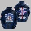 4 Blue Jays 2025 American League Champions Hoodie