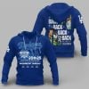 4 Dodgers 2025 4Th Straight NL West Division Champions Hoodie