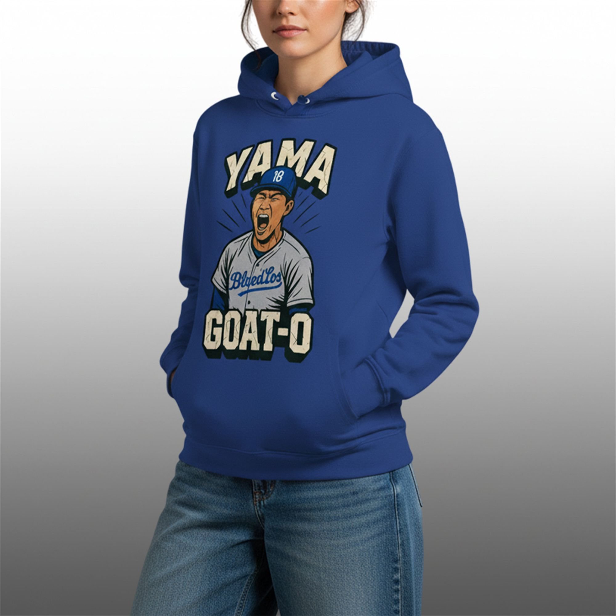 Dodgers Yoshinobu Yamamoto Yama Goat-O Shirt 5 4 Dodgers Yoshinobu Yamamoto Yama Goat O Hoodie