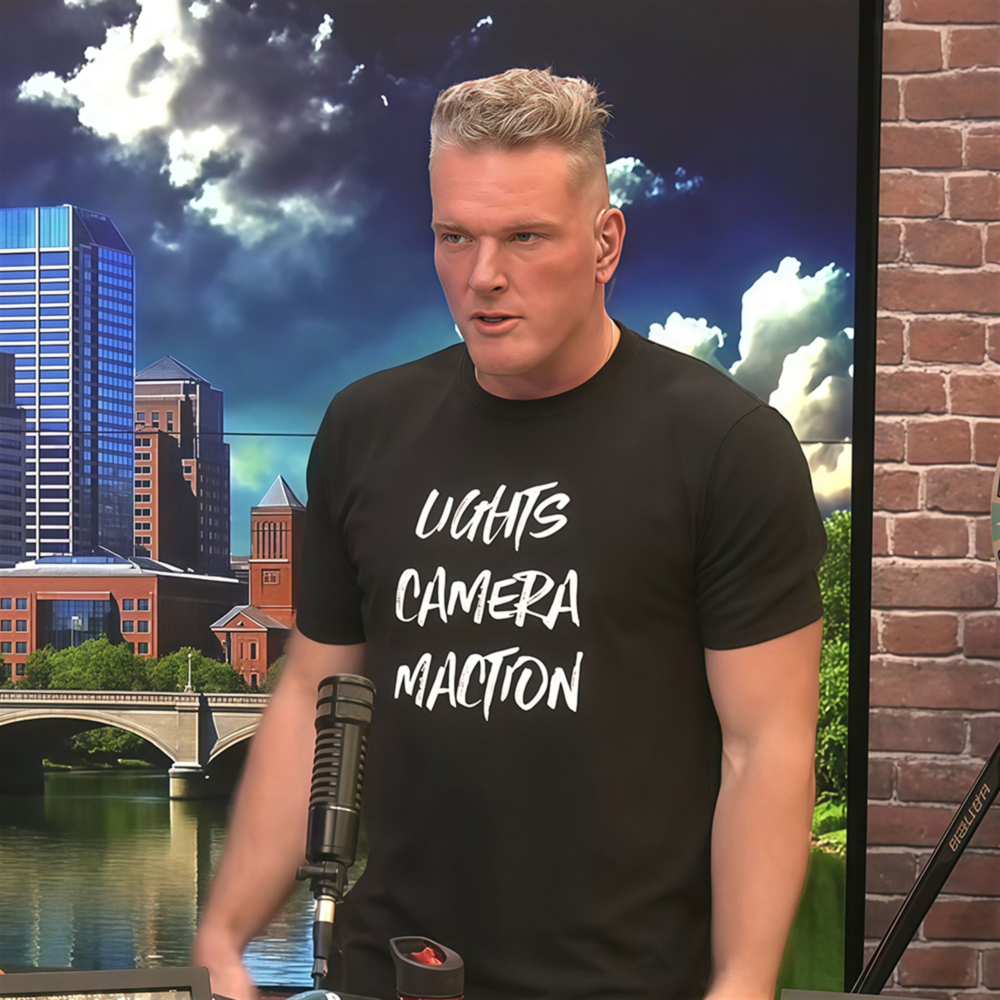 5 Pat McAfee Lights Camera Maction Shirt 2 7