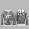 6 2025 Virginia Tech Stone Wall USA Hoodie