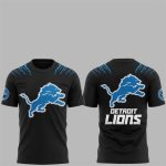 Detroit Lions Back In Black 2025 Shirt