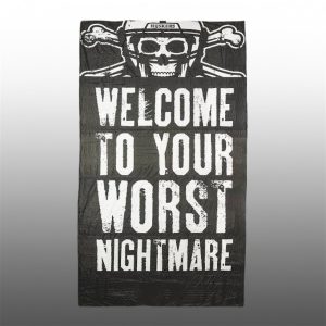 Cornhuskers Welcome To Your Worst Nightmare Flag 1