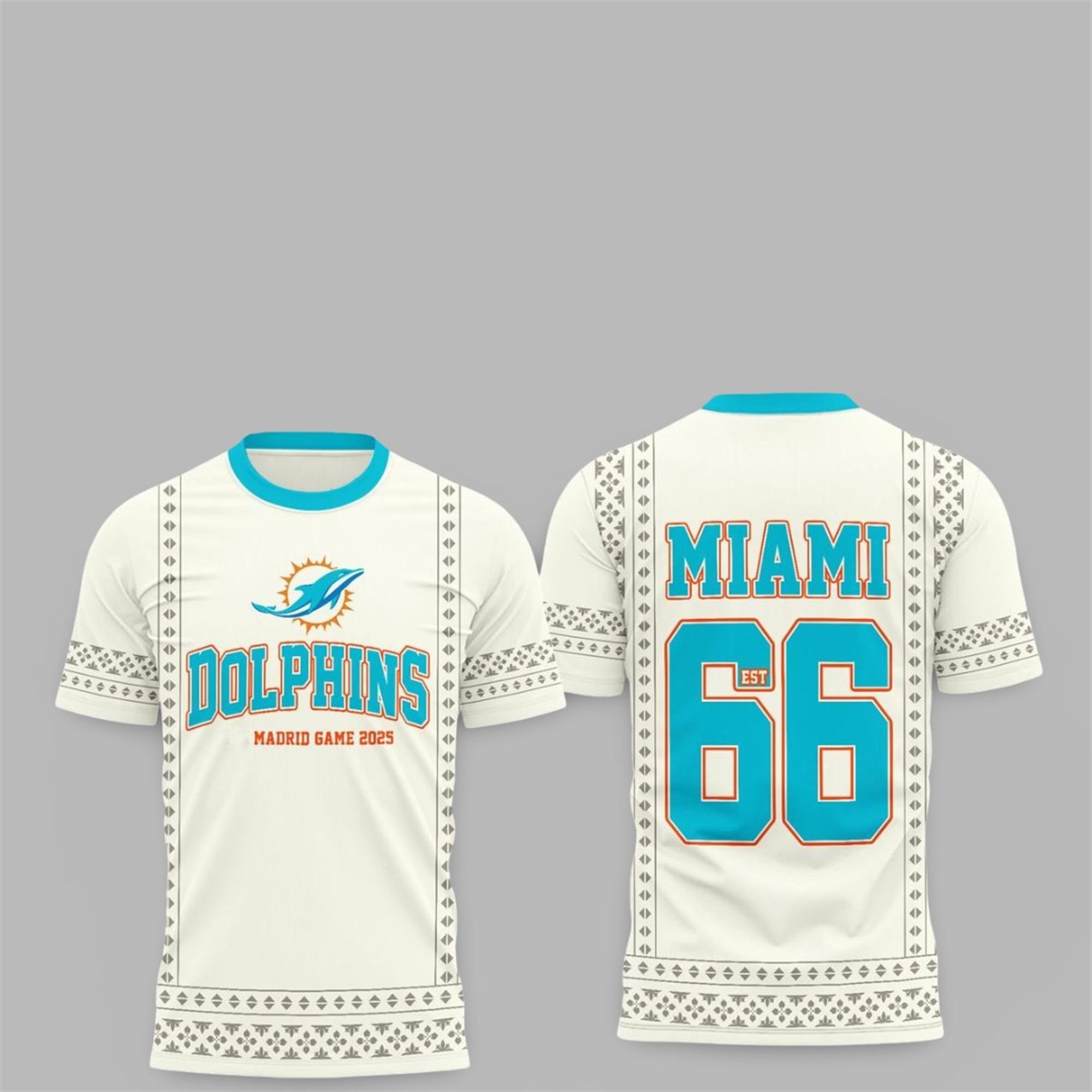 7 Miami Dolphins In Madrid Game 2025 Shirt 7 Miami Dolphins In Madrid Game 2025 Shirt