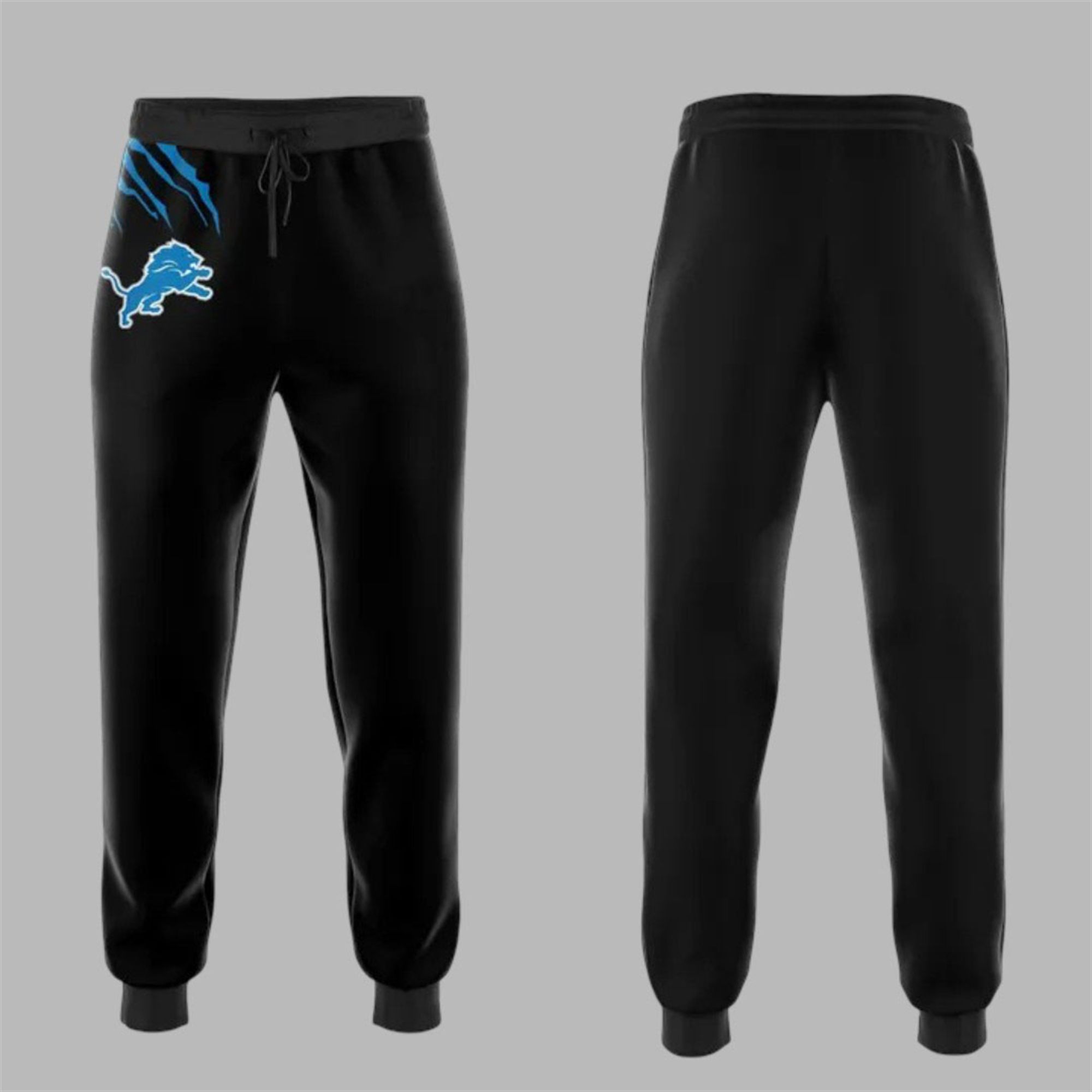 Detroit Lions Back In Black 2025 Shirt 3 8 Detroit Lions Back In Black 2025 Joggers