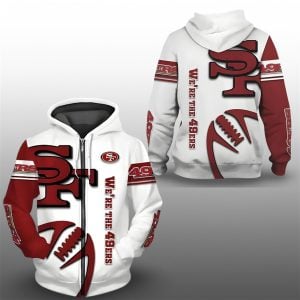 2025 San Francisco Were The 49ers Zip Hoodie 1