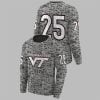 9 2025 Virginia Tech Football Stone Wall Sweatshirt 1