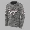9 2025 Virginia Tech Football Stone Wall Sweatshirt 3