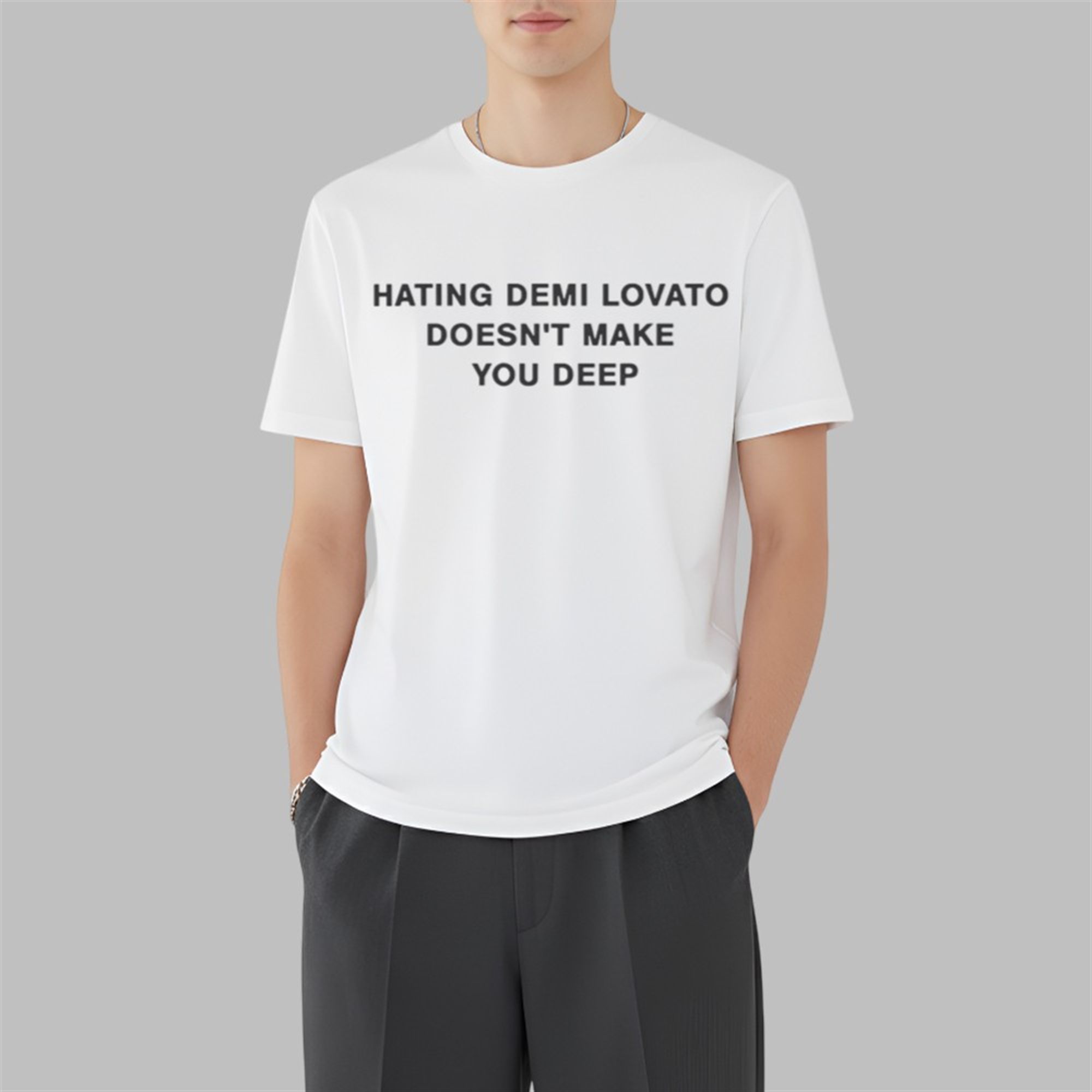 Addison Rae Hating Demi Lovato Doesn't Make You Deep Shirt 4 Addison Rae Hating Demi Lovato Doesnt Make You Deep Shirt 3 7