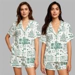 All Booked For Christmas Pajama Set