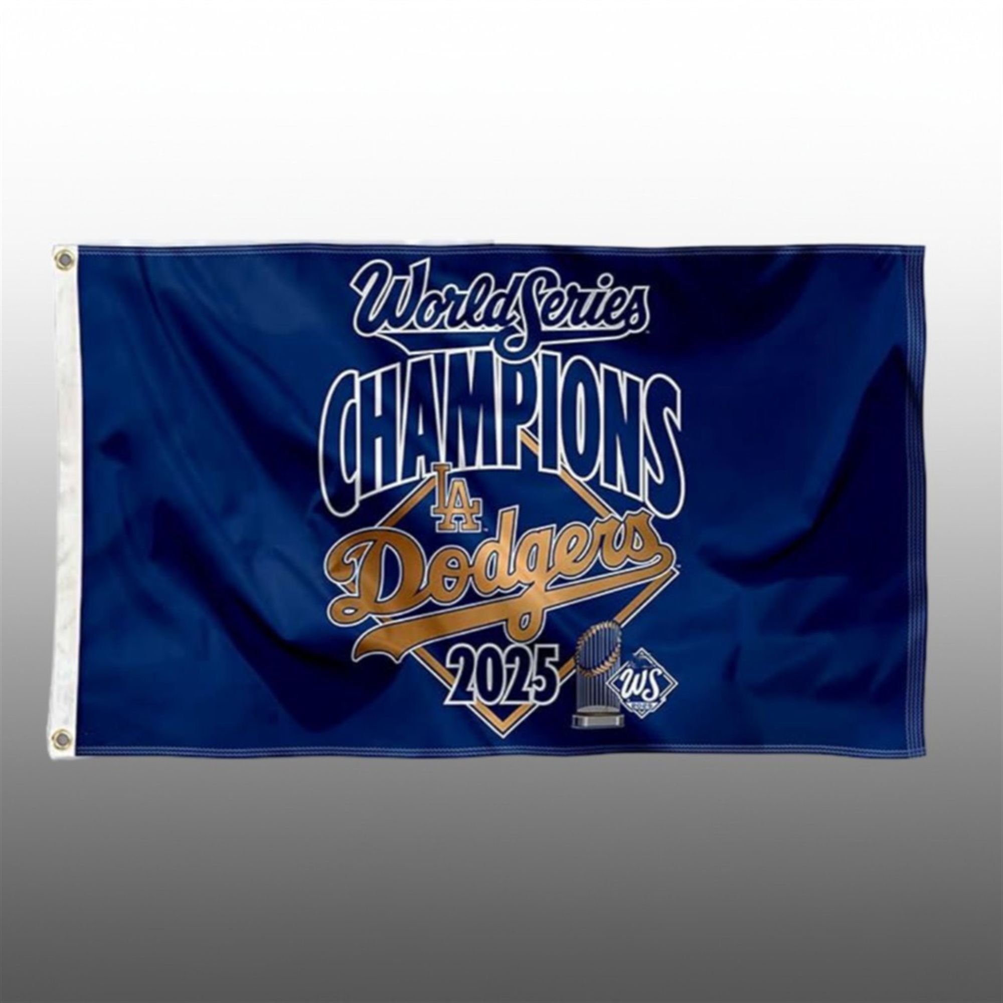 Angeles Dodgers 2025 World Champions Series Parade Flag 1 Angeles Dodgers 2025 World Champions Series Parade Flag 1