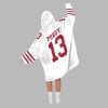 BP 13 Purdy San Francisco Football Blanket Hoodie 2