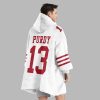 BP 13 Purdy San Francisco Football Blanket Hoodie 4