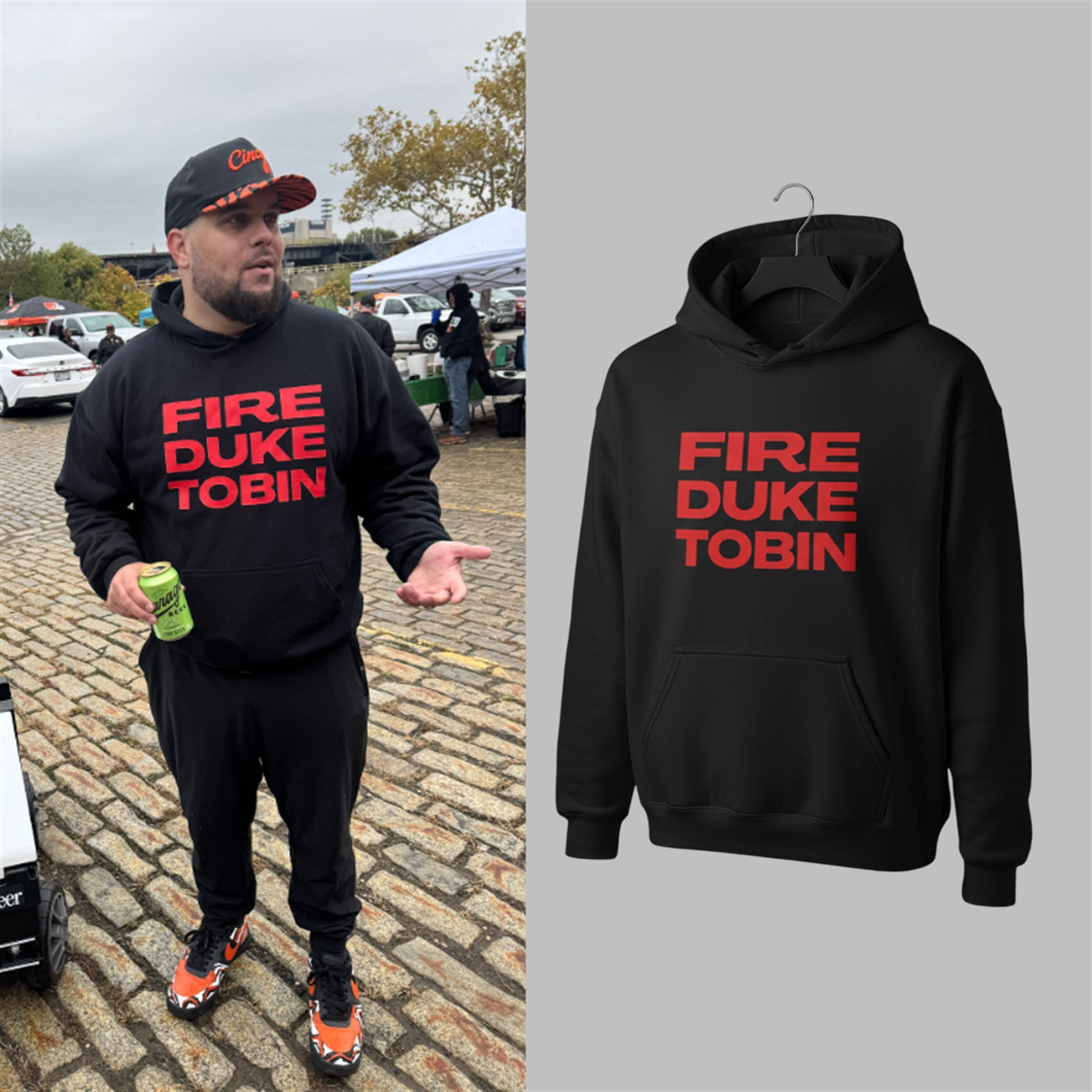 Bengals Drew Garrison Fire Duke Tobin Shirt 2 7 Bengals Drew Garrison Fire Duke Tobin Shirt 2 7