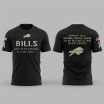 Bills Salute to Service 2025 Shirt