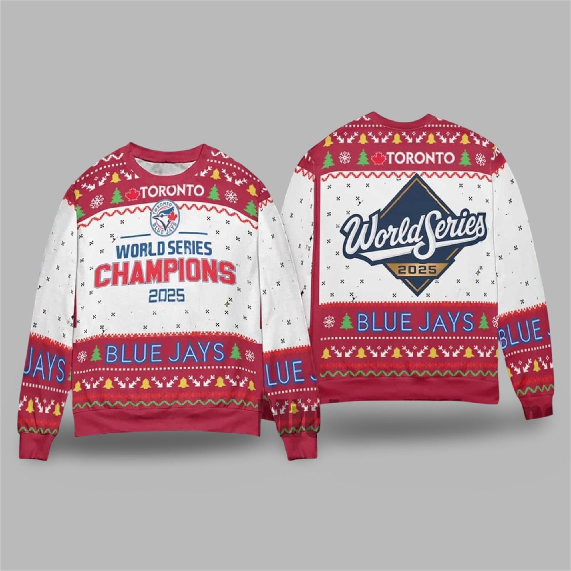 Blue Jays World Series Champions 2025 Christmas Ugly Sweater 4 Blue Jays World Series Champions 2025 Christmas Ugly Sweater 4
