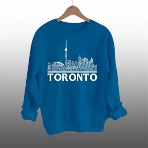 2025 Blue Jays Baseball Skyline Sweatshirt 0