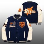 2025 Buzelis Matas Chicago Bears Varsity Jacket