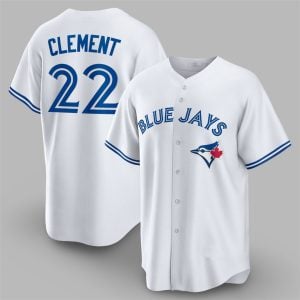 2025 Blue Jays Ernie Clement Jersey 1