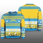 Chargers Football 2025 Ugly Christmas Sweater