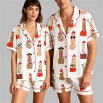 Christmas Vibes Inappropriate Peni Balls Pajama Set