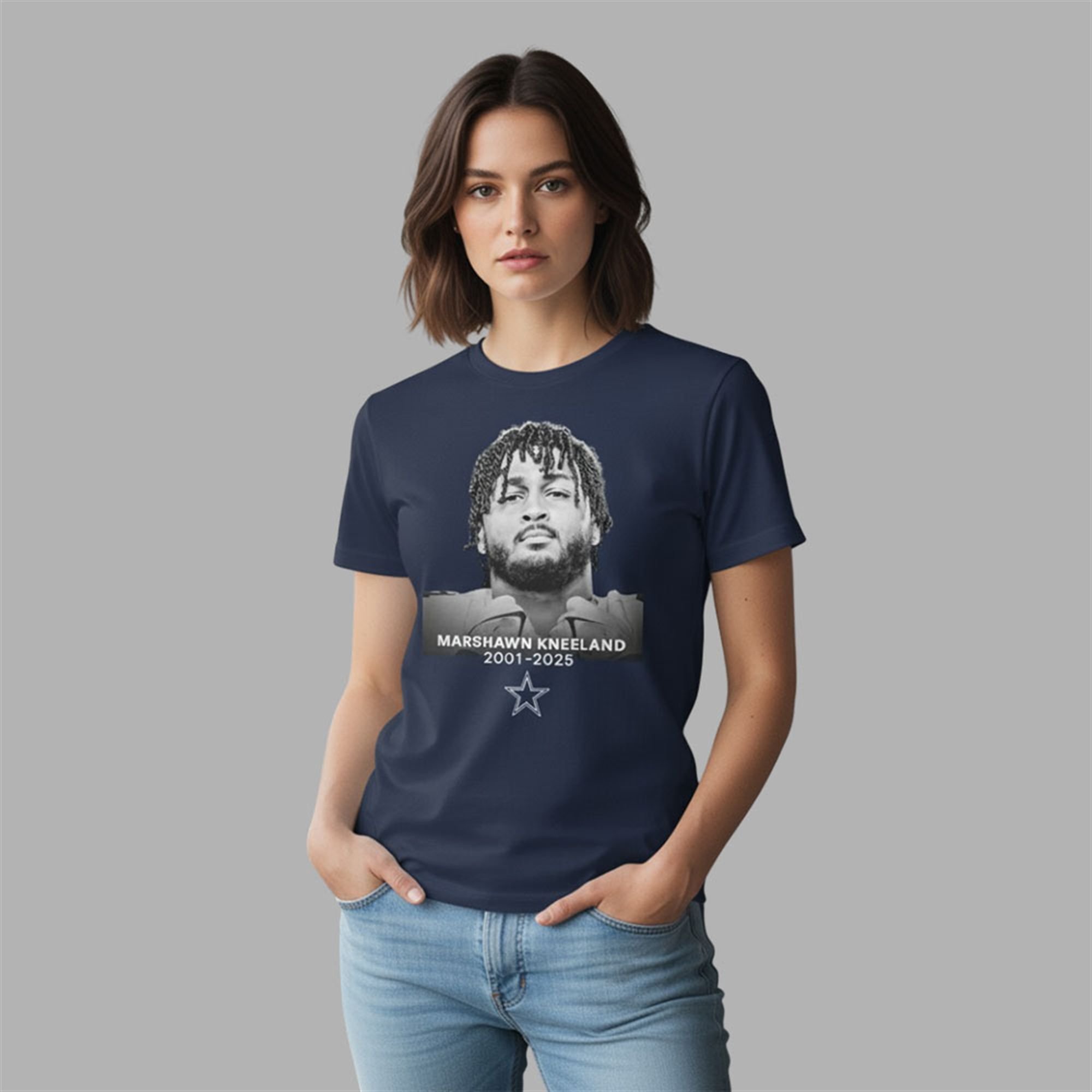 Cowboys Wearing Marshawn Kneeland Shirt 3 Cowboys Wearing Marshawn Kneeland Shirt 4
