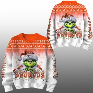 2025 Broncos Grnch Season Christmas Ugly Sweater 1 1