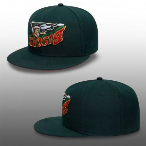 Buffalo Bisons Dark Green Hat 0