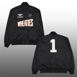 2025 Jalen Hurts Michael Jordan MVP Wheaties Jacket 1