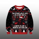 Deadpool The Other Jolly Guy In A Red Suit Ugly Christmas Sweater