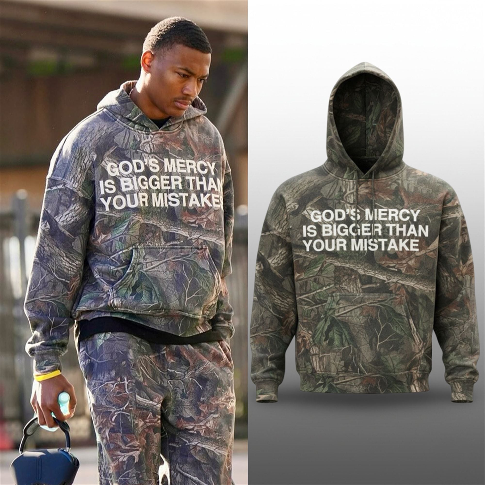 Devonta Smith God's Mercy Is Bigger Than Your Mistakes Hoodie