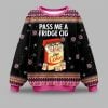 Diet Coke Pass Me A Fridge Cigarette Ugly Sweater 2025 Christmas 1