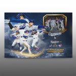 Dodgers 2025 9Th World Series Champions Canvas