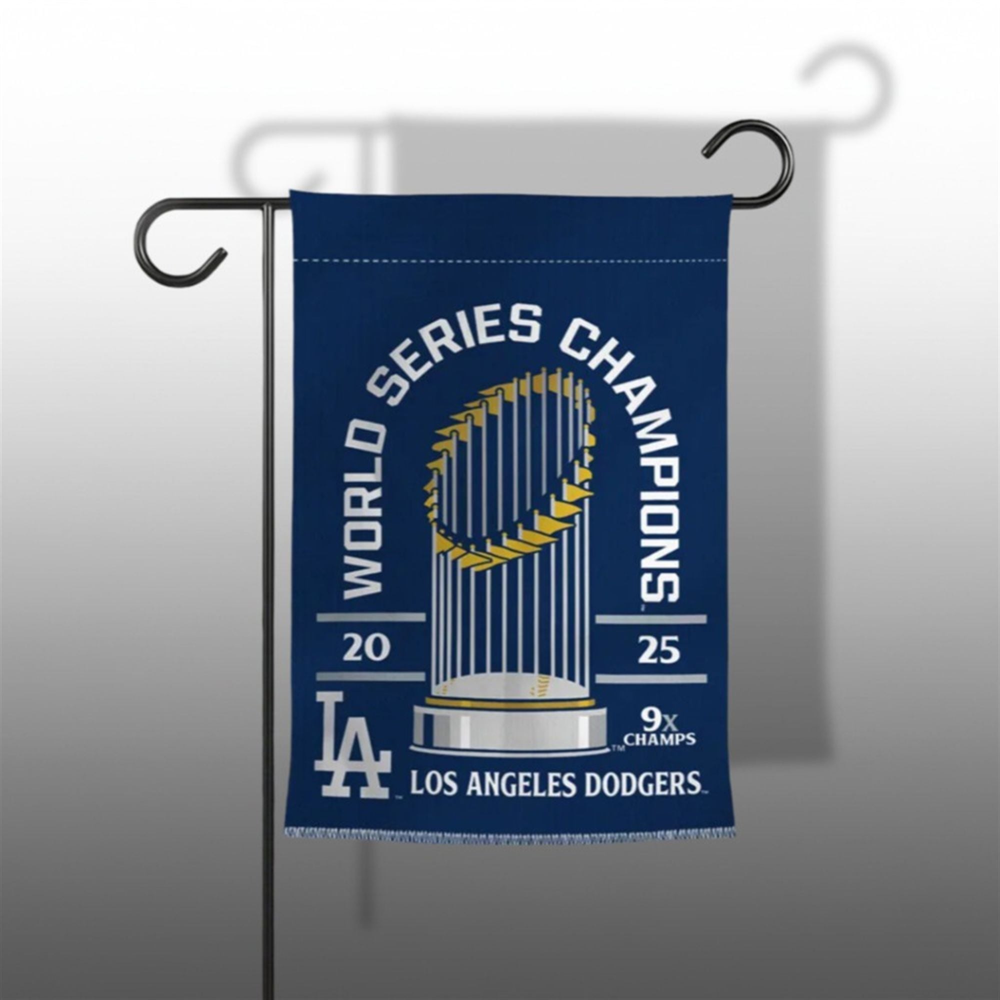 Dodgers 2025 9x Champs World Series Champions Flag Dodgers 2025 9x Champs World Series Champions Flag