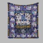 Dodgers 2025 World Series Champions Blanket