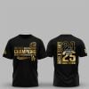 Dodgers 2025 World Series Win Back To Black Shirt 1