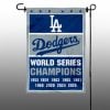 Dodgers 9 Time World Champions Series Garden Flag 5 Dodgers 9 Time World Champions Series Garden Flag 1 1