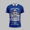 Dodgers Back 2 Back World Series Champions 2024-2025 Polo Shirt