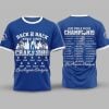 Dodgers Back 2 Back World Series Champions 2024-2025 Shirt