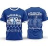 Dodgers Back 2 Back World Series Champions 2024 2025 Shirt 2