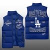 Dodgers Back To Back World Series 2024 2025 Champions Puffer Vest 9 Dodgers Back To Back World Series 2024 2025 Champions Puffer Vest 1