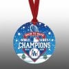 Dodgers Back to Back World Series Champions 2025 Christmas Ornament 1 1