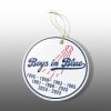 Dodgers Boys in Blue 9 Time World Series Champions Ornament 1 1