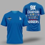 Dodgers World Series 2025 9X Champions We Are All Dodgers Shirt