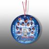 Dodgers World Series Champions 2025 Baseball Ornaments 1 1