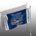 Dodgers World Series Champions 2025 Parade Flag