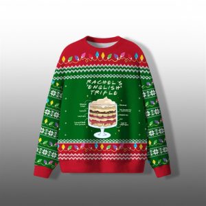 Friends English Trifle Ugly Sweater 2025 Christmas 1 1